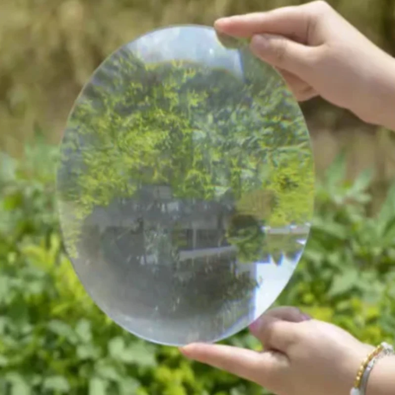 Diameter 150 155 160 164 170 175 180mm Round PMMA Fresnel Lens Multiple Focal Lengths Concentric Fine Threaded Magnified Lenses