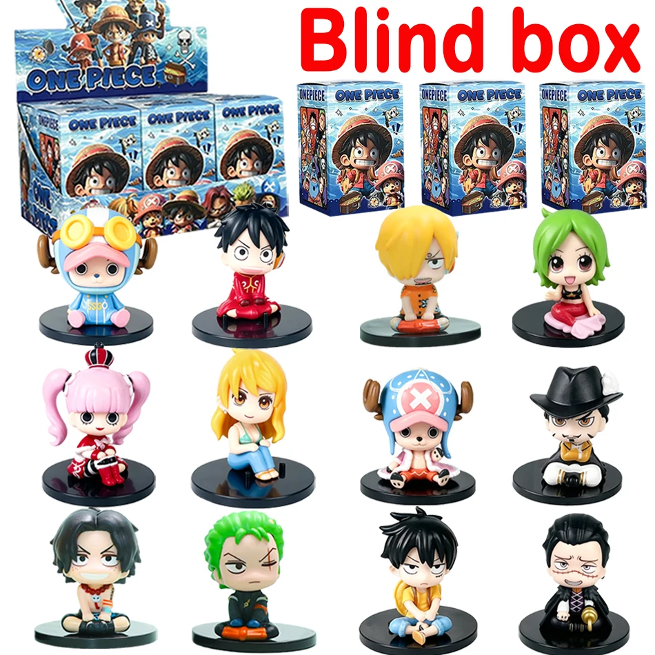 Anime One Piece blind box Luffy Ace Solon Mei Sanji Action Model Pvc Desktop Statue Ornament Collection desktop Toys Gifts
Anime One Piece blind box Luffy Ace Solon Mei Sanji Action Model Pvc Desktop Statue Ornament Collection desktop Toys Gifts