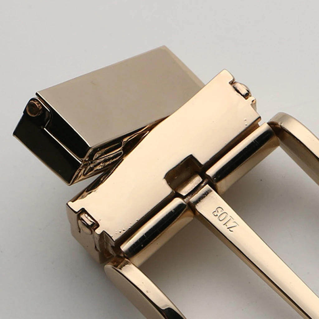 Reversible Antique Pin Buckle Golden Metal Accessory Rectangular Alloy Replacement for Men's Belts Birthday Gift Idea
Reversible Antique Pin Buckle Golden Metal Accessory Rectangular Alloy Replacement for Men's Belts Birthday Gift Idea