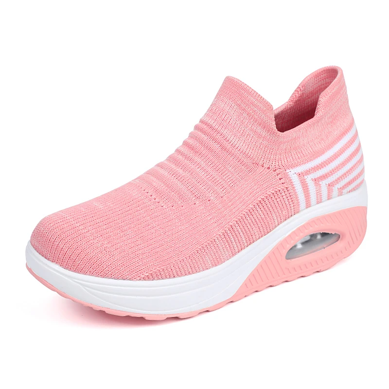 Women's spring and summer breathable loafers, large-sized fashionable casual sports shoes, height-increasing walking shoes
Women's spring and summer breathable loafers, large-sized fashionable casual sports shoes, height-increasing walking shoes