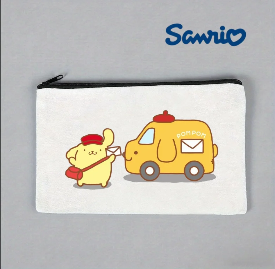 1PC Sanrio Pompompurin Mailman Canvas Makeup Bag, Kawaii Cosmetic Pouch
1PC Sanrio Pompompurin Mailman Canvas Makeup Bag, Kawaii Cosmetic Pouch