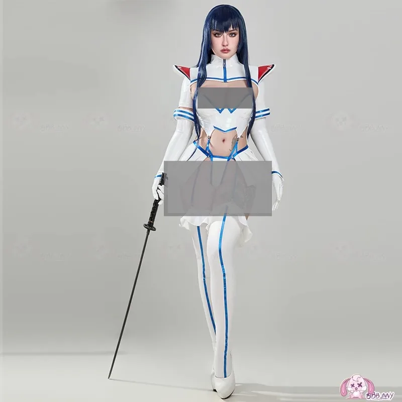 Anime KILL la KILL Satsuki Derivative Sexy Lingerie Set Top and Skirt with Panty and Gloves Cosplay Costume Carnival Gift
Anime KILL la KILL Satsuki Derivative Sexy Lingerie Set Top and Skirt with Panty and Gloves Cosplay Costume Carnival Gift