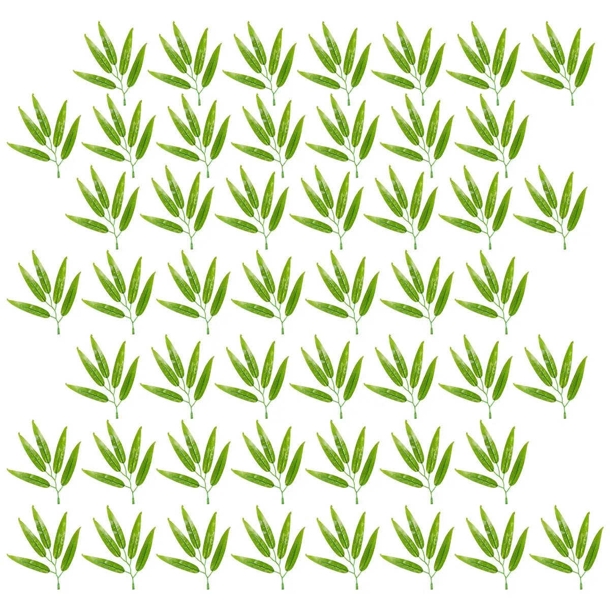 50 Pcs Fake Green Leaves Simulated Bamboo Faux Outdoor Plants Household Adornament Branches Office Ornaments
50 Pcs Fake Green Leaves Simulated Bamboo Faux Outdoor Plants Household Adornament Branches Office Ornaments