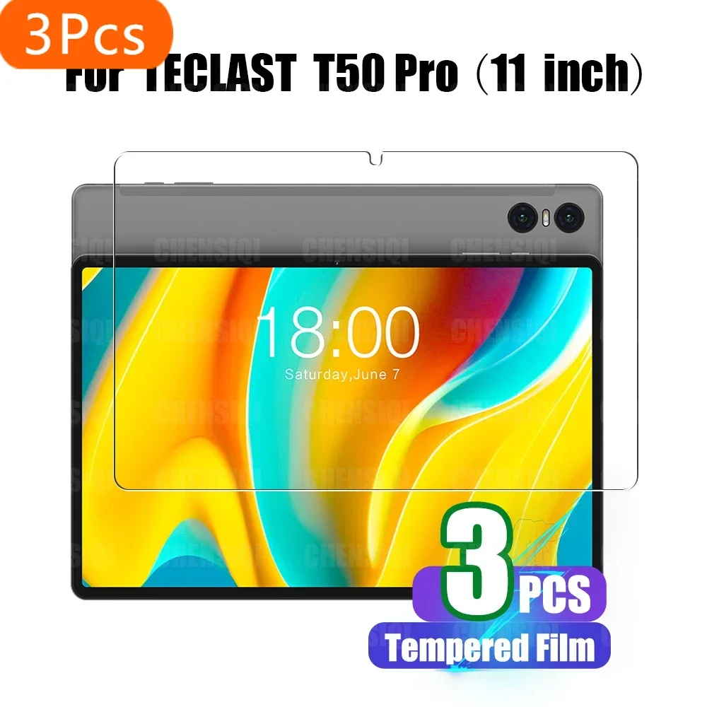 3Pcs For TECLAST T50 Pro (11 inch) 2023 Screen Protector 9H Hardness Clear Anti Scratch Tempered Glass Film for Teclast T50 Pro
3Pcs For TECLAST T50 Pro (11 inch) 2023 Screen Protector 9H Hardness Clear Anti Scratch Tempered Glass Film for Teclast T50 Pro
