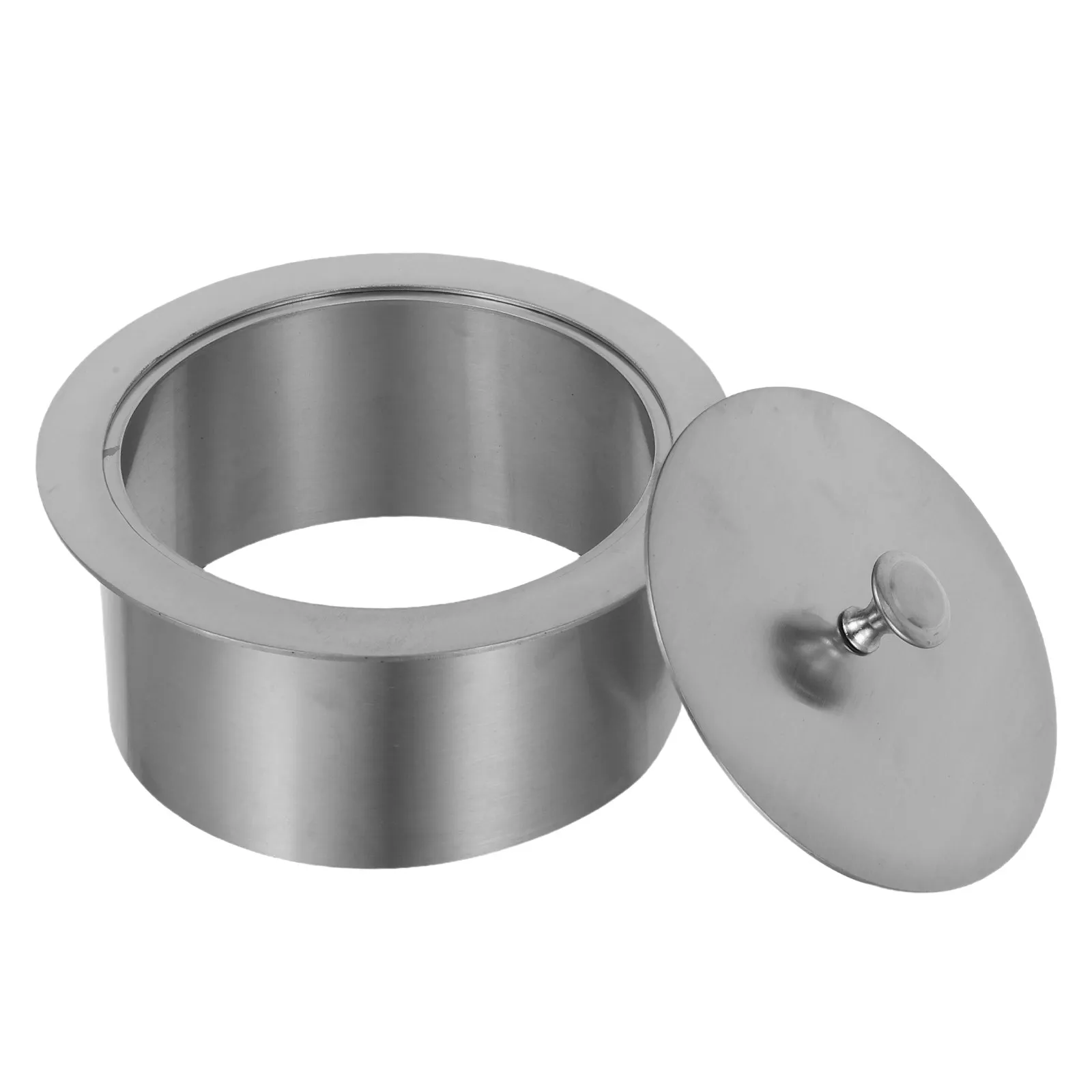 Round Stainless Steel Recessed Trash Bin Lid Embedded Countertop Garbage Can Cover Space Saving Kitchen Waste Chute Flush Mount
Round Stainless Steel Recessed Trash Bin Lid Embedded Countertop Garbage Can Cover Space Saving Kitchen Waste Chute Flush Mount