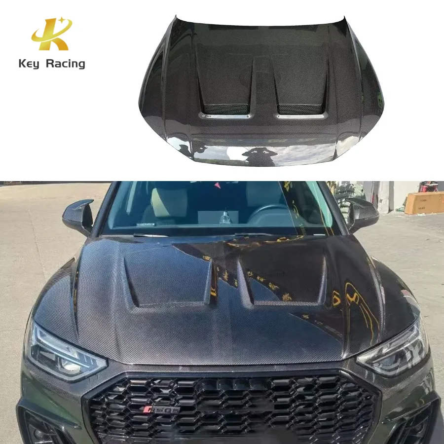 Q5 SQ5 Front Hood Dry Carbon Fiber MSY Style Engine Hood Cover Bonnet For Audi Q5 SQ5 2018-2021 Accesorios Para Vehículos
Q5 SQ5 Front Hood Dry Carbon Fiber MSY Style Engine Hood Cover Bonnet For Audi Q5 SQ5 2018-2021 Accesorios Para Vehículos