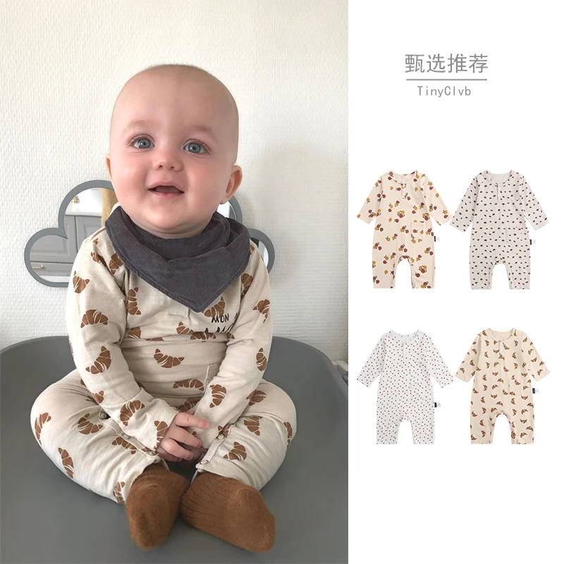 Jenny&Dave Nordic Network's popular baby cotton spring and autumn jumpsuit for men and women
Jenny&Dave Nordic Network's popular baby cotton spring and autumn jumpsuit for men and women