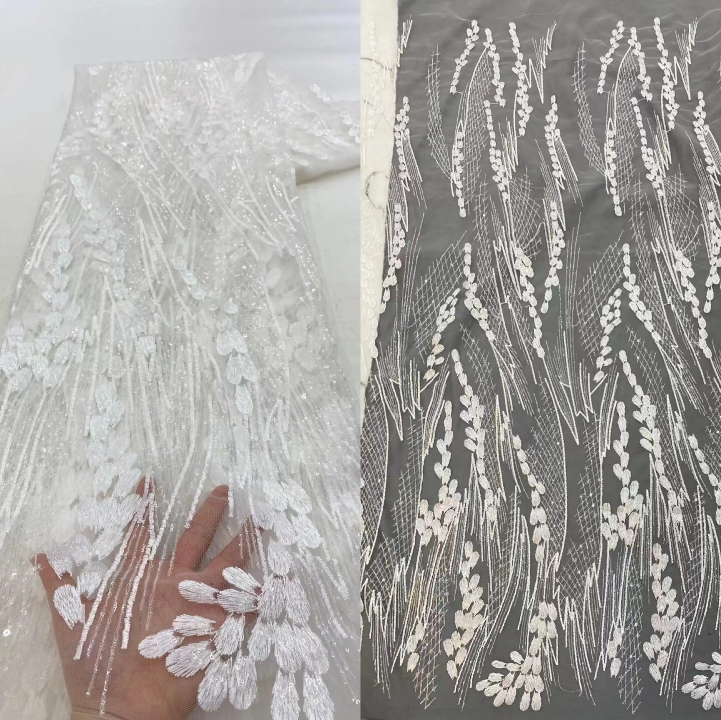 Lace Fabric with sequins Tulle African Lace Fabric ZH-12226210 High Quality French Lace Fabric Nigeria Fabric
Lace Fabric with sequins Tulle African Lace Fabric ZH-12226210 High Quality French Lace Fabric Nigeria Fabric