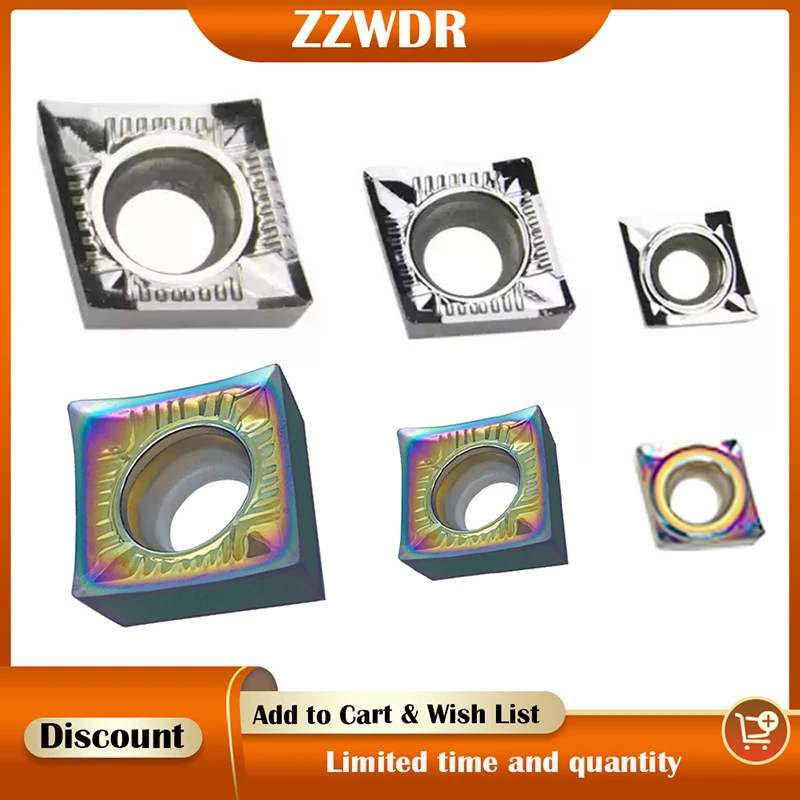 ZZWDR CNC Aluminum Turning Too CCGT 09T3 1204 0602 02 04 08 High Quality Metal Machining Lathe Inserts
ZZWDR CNC Aluminum Turning Too CCGT 09T3 1204 0602 02 04 08 High Quality Metal Machining Lathe Inserts