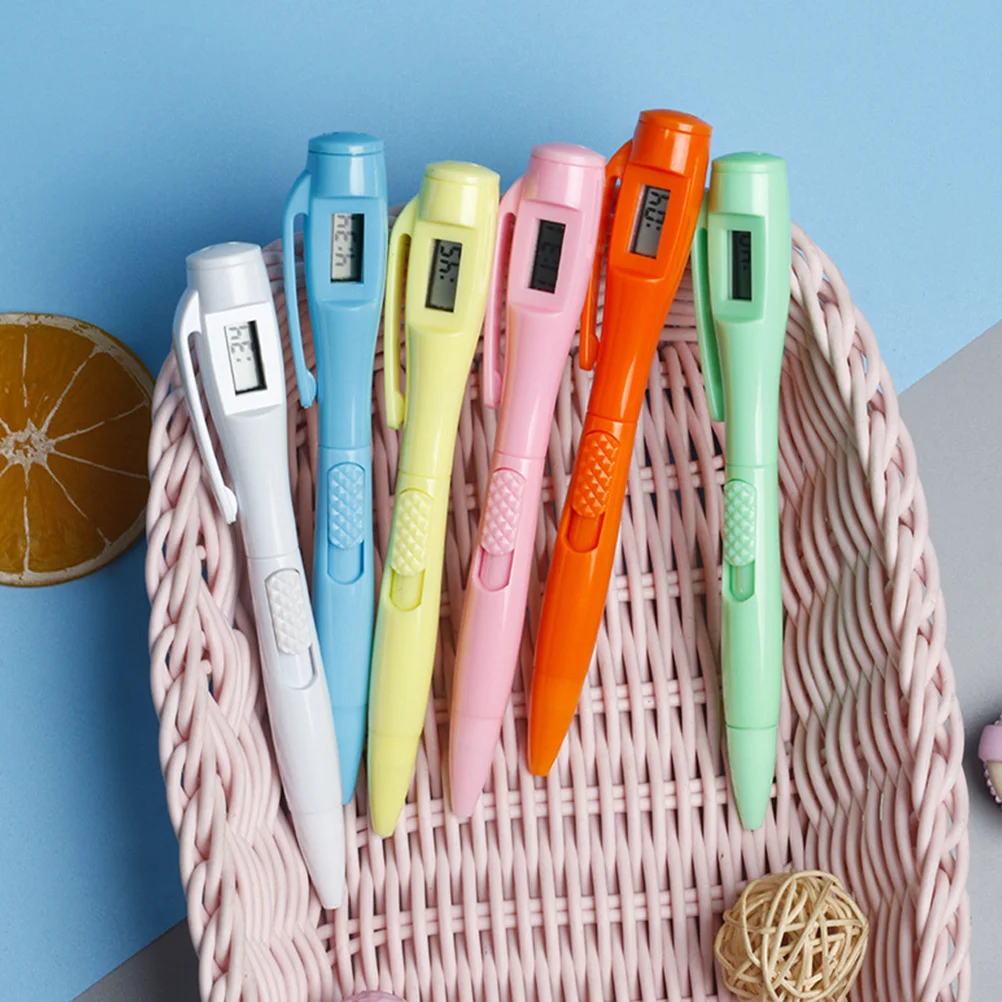4pcs Exam Pen Multifunction Clock Ballpoint Pens For School Office Portable Writing Gel Pen Replaceable Student Supply
4pcs Exam Pen Multifunction Clock Ballpoint Pens For School Office Portable Writing Gel Pen Replaceable Student Supply