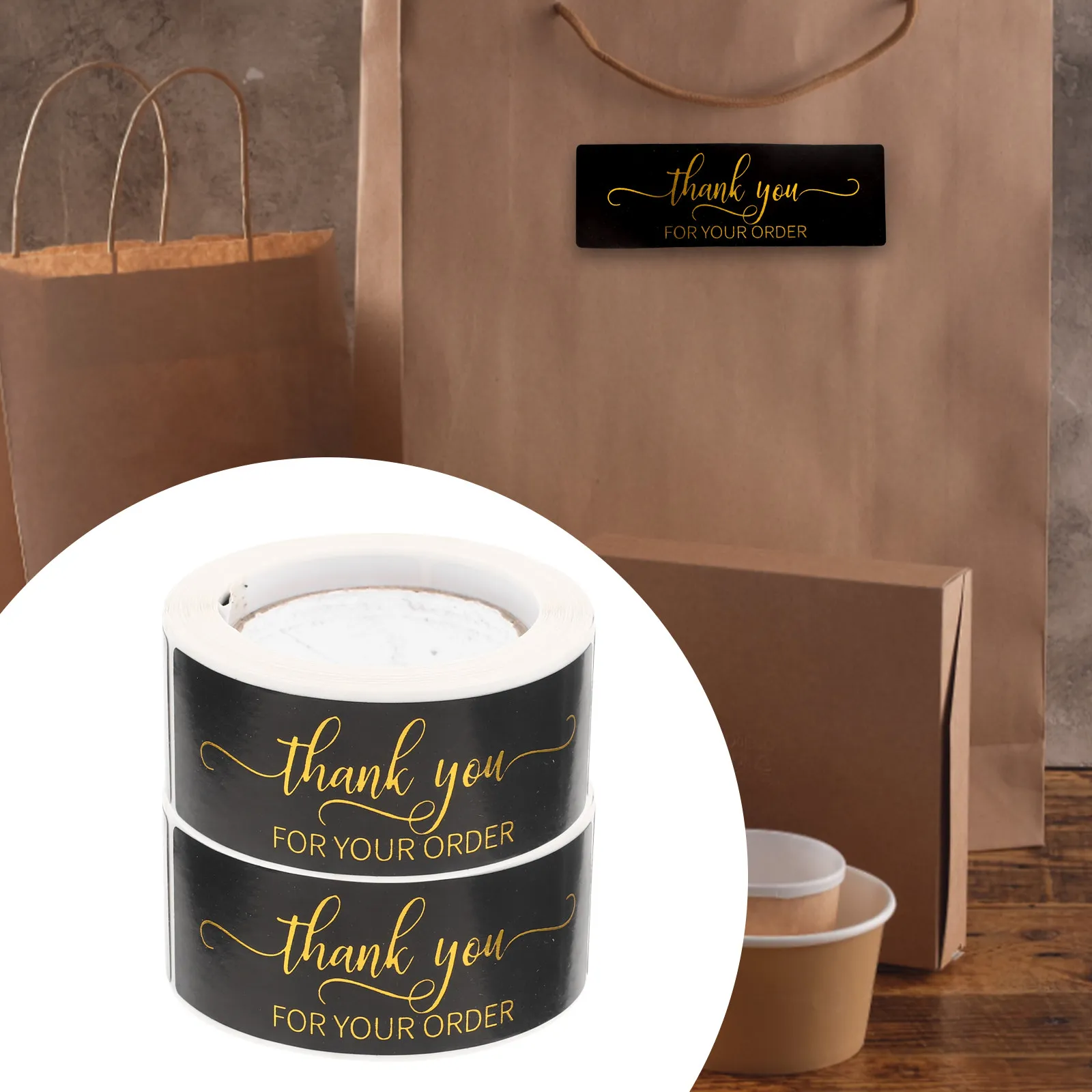 2 Rolls Gift Wrapping Labels Premium Rectangle Seal Stickers for Party Favors Greeting Cards Packaging Bags Baking Decoration
2 Rolls Gift Wrapping Labels Premium Rectangle Seal Stickers for Party Favors Greeting Cards Packaging Bags Baking Decoration