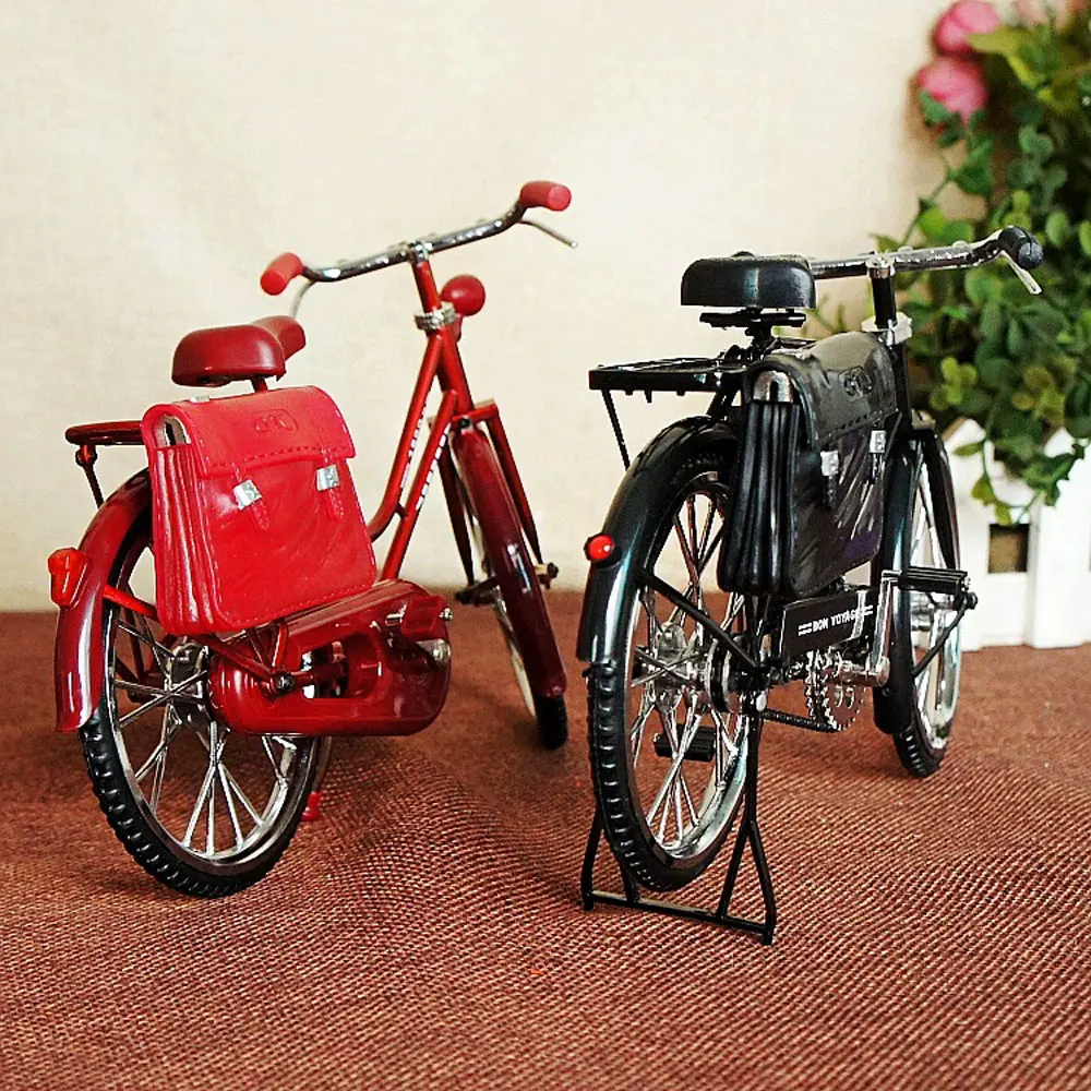 Vintage model Alloy bicycle cast decorative model Metal bicycle simulation collection gift ornaments display
Vintage model Alloy bicycle cast decorative model Metal bicycle simulation collection gift ornaments display