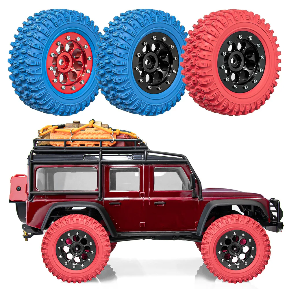 RC Remote Control Car 1.45-inch Round Hole Metal Hub Gravel Tires Red and Blue 1/18 TRX4M 1/24 SCX24 FMS Ascent-18
RC Remote Control Car 1.45-inch Round Hole Metal Hub Gravel Tires Red and Blue 1/18 TRX4M 1/24 SCX24 FMS Ascent-18