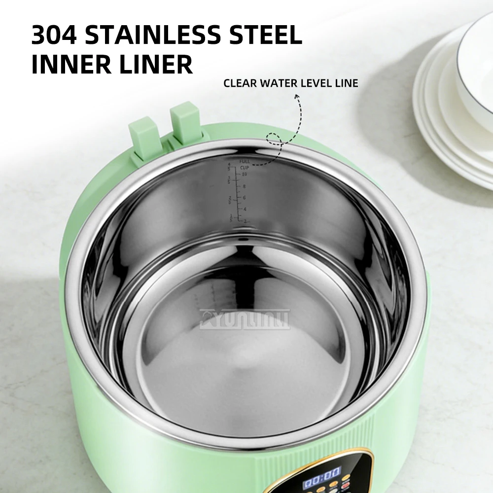 Stainless Steel Inner Cooking Pot Electric Rice Cooker Large Capacity Soup Separation Pressure Cookers
Stainless Steel Inner Cooking Pot Electric Rice Cooker Large Capacity Soup Separation Pressure Cookers