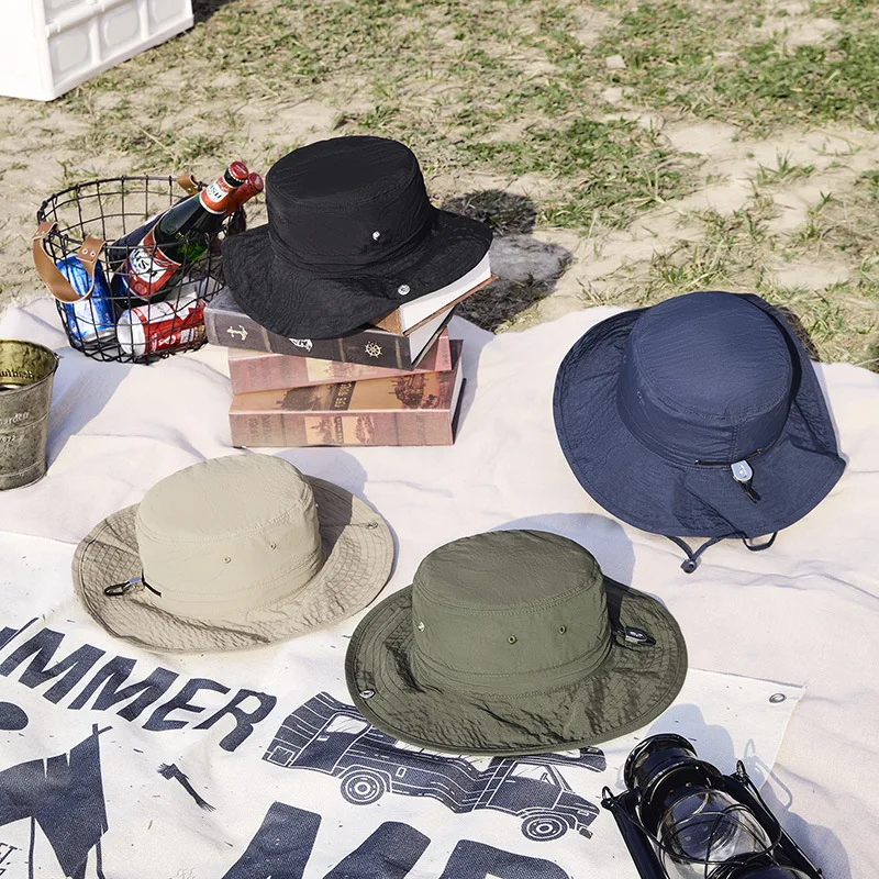 2025 spring and summer new quick-drying fisherman's hat outdoor mountaineering waterproof folding storable adjustable sunshade s
2025 spring and summer new quick-drying fisherman's hat outdoor mountaineering waterproof folding storable adjustable sunshade s