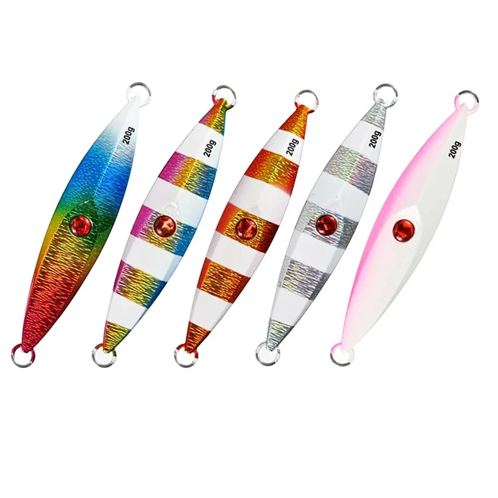 NEW Ocean Fishing Slow Jig Lure 150g 200g 250g 300g 400g Metal Fishing Squid Jig Sea Lure Artificial Wobbler Bait
NEW Ocean Fishing Slow Jig Lure 150g 200g 250g 300g 400g Metal Fishing Squid Jig Sea Lure Artificial Wobbler Bait