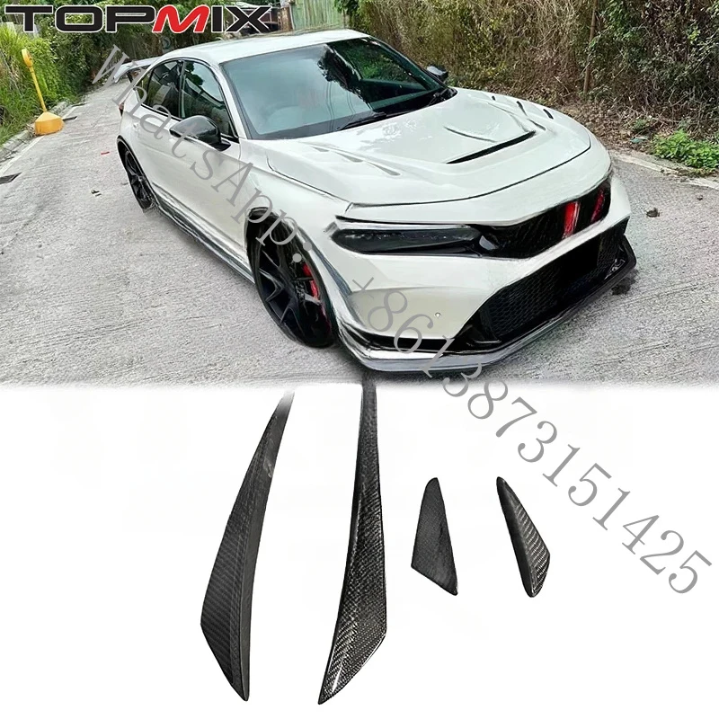 Suitable 2022 Type R FL5 Carbon Fiber Front Bumper Spoiler Knife
Suitable 2022 Type R FL5 Carbon Fiber Front Bumper Spoiler Knife