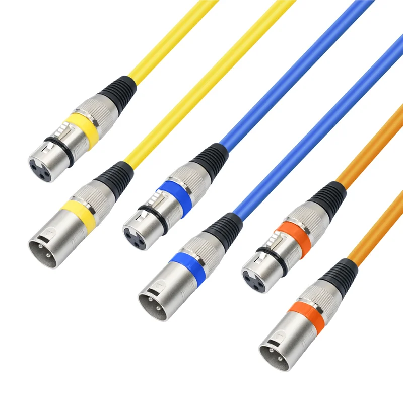 10 упаковок 3 фута 3-контактный XLR-кабель для микрофона XLR «папа-мама» Сбалансированный XLR-кабель для микрофонного микшера, студии звукозаписи
10 упаковок 3 фута 3-контактный XLR-кабель для микрофона XLR «папа-мама» Сбалансированный XLR-кабель для микрофонного микшера, студии звукозаписи