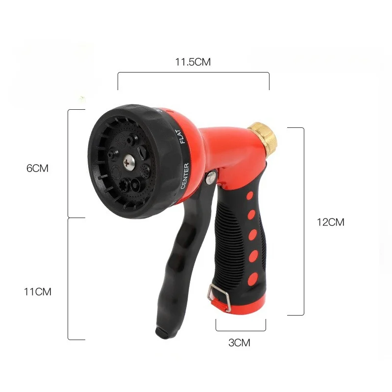 Adjustable Car Wash Water Gun Garden Multifunctional Water Spray Gun for Watering Flowers
Adjustable Car Wash Water Gun Garden Multifunctional Water Spray Gun for Watering Flowers