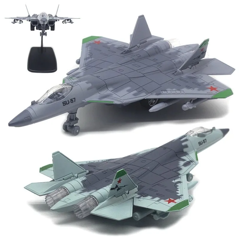 Alloy Soviet SU-57 Fighter SU57 Aircraft Model - Realistic Aviation Airplane Home Decoration Figurine Model
Alloy Soviet SU-57 Fighter SU57 Aircraft Model - Realistic Aviation Airplane Home Decoration Figurine Model