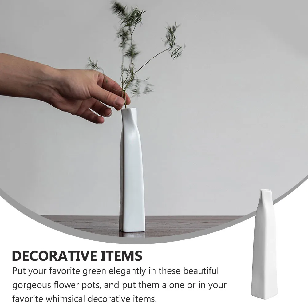 1Pcs Flower Arrangement Vase White Ceramic Hydroponic Pot Simple Style Decorative Flower Pot for Home Office Ceramic Vase
1Pcs Flower Arrangement Vase White Ceramic Hydroponic Pot Simple Style Decorative Flower Pot for Home Office Ceramic Vase