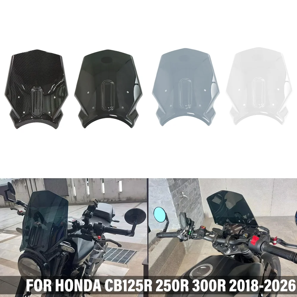 Ветровое стекло для мотоциклов Honda CB300R, CB125R, CB250R, CB 300R, 125R, 200R (2018-2026) с кронштейном
Ветровое стекло для мотоциклов Honda CB300R, CB125R, CB250R, CB 300R, 125R, 200R (2018-2026) с кронштейном