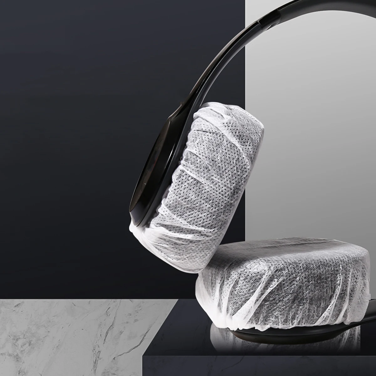 Stretchable Fabric Protector Nonwoven Disposable Cover for Headphone Lightweight Dustproof and Sweat Resistant
Stretchable Fabric Protector Nonwoven Disposable Cover for Headphone Lightweight Dustproof and Sweat Resistant