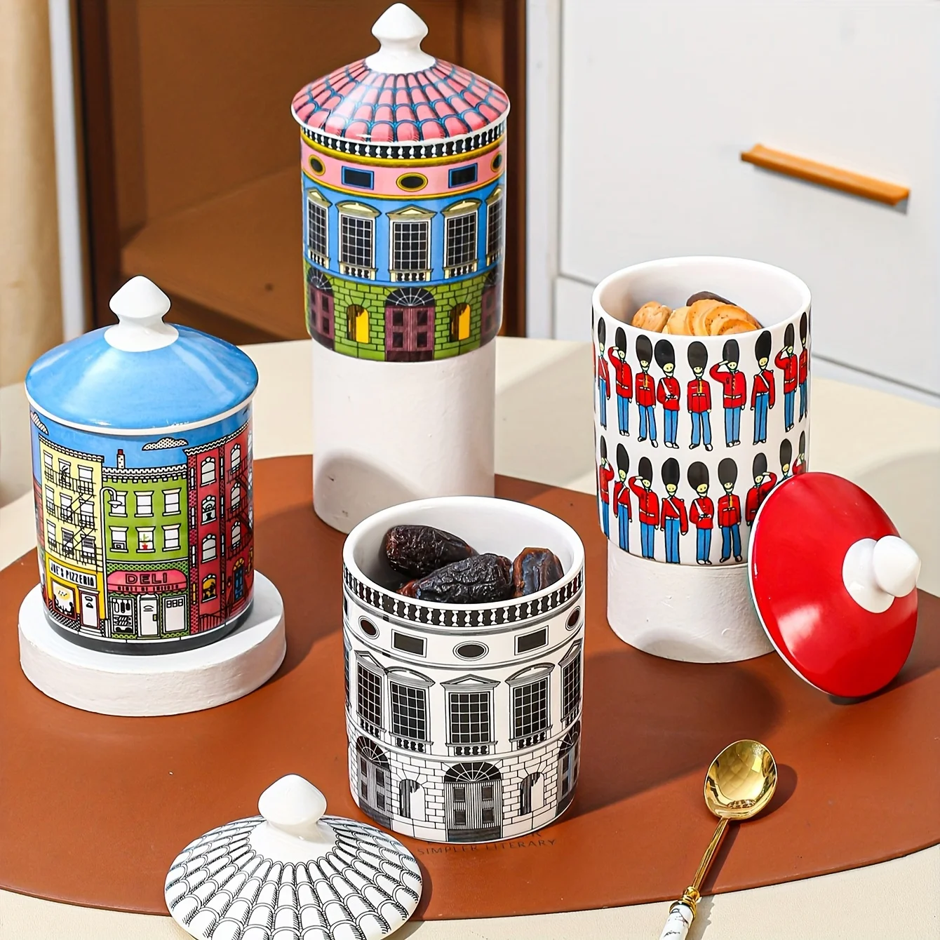 Nordic Inspired Ceramic Storage Jar with Lid Kitchen Dining Container for Coffee Beans Tea Flour Sugar Bottle Kitchen Storage
Nordic Inspired Ceramic Storage Jar with Lid Kitchen Dining Container for Coffee Beans Tea Flour Sugar Bottle Kitchen Storage