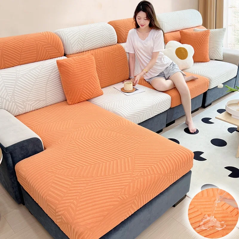 Waterproof 1/2/3/4 Seater Elastic Sofa Cover Anti Cat Scratch Couch Cushion Covers Non-slip Chaise Lounge Slipcovers Protector
Waterproof 1/2/3/4 Seater Elastic Sofa Cover Anti Cat Scratch Couch Cushion Covers Non-slip Chaise Lounge Slipcovers Protector