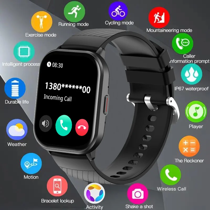 2025 Новые Смарт-часы для мужчин и женщин, беспроводной звонок, пульсометр, спортивные режимы, фитнес, водонепроницаемый трекер, Bluetooth-вызов, умные часы для мужчин 
2025 Новые Смарт-часы для мужчин и женщин, беспроводной звонок, пульсометр, спортивные режимы, фитнес, водонепроницаемый трекер, Bluetooth-вызов, умные часы для мужчин