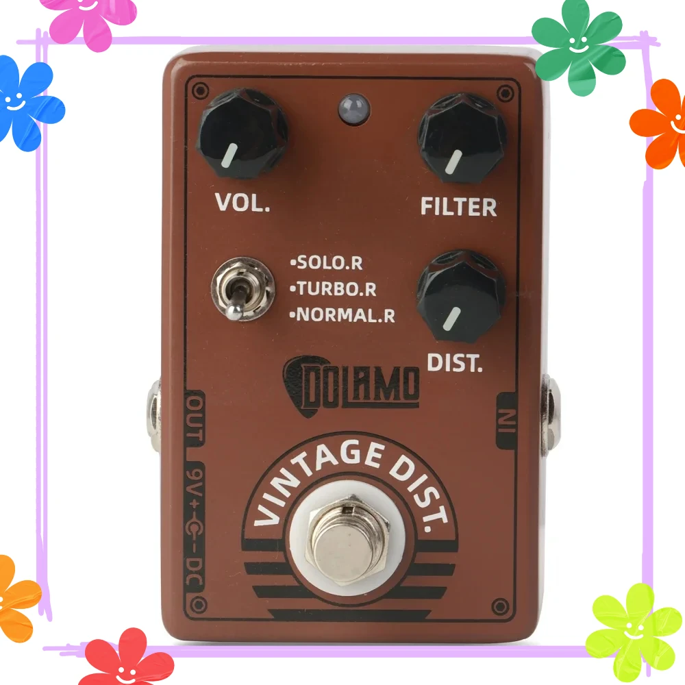 Dolamo D-11 Vintage Distortion Electric Guitarra Effector Pedal Alloy Casing True Bypass Distortion Controls Guitar Accessories 
Dolamo D-11 Vintage Distortion Electric Guitarra Effector Pedal Alloy Casing True Bypass Distortion Controls Guitar Accessories