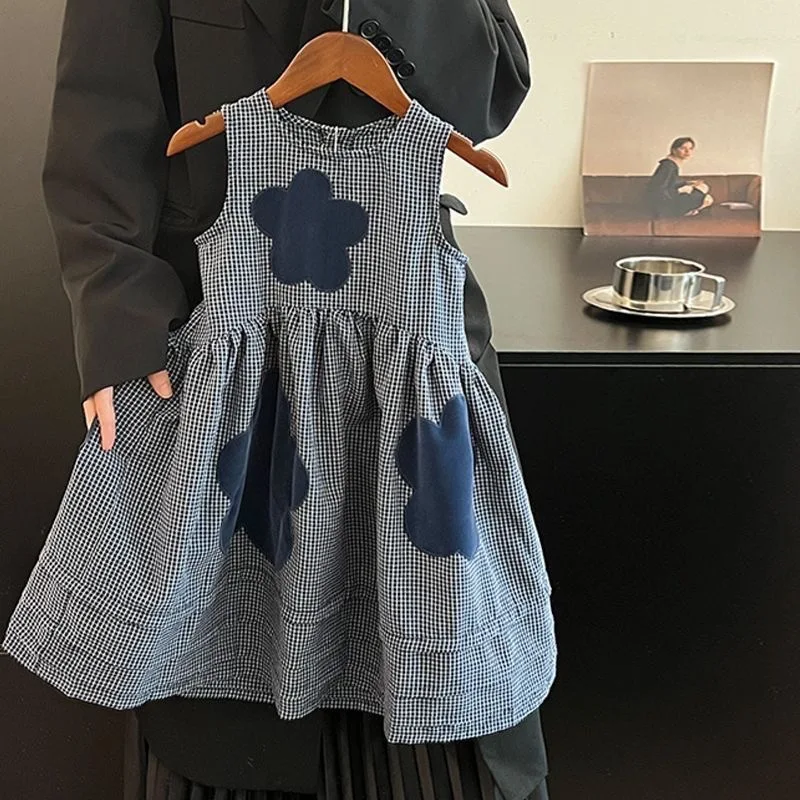 New Arrival Toddler Girl Velvet Patch Sleeveless Gown, Lattice Kid Party Skirt for 90-140cm
New Arrival Toddler Girl Velvet Patch Sleeveless Gown, Lattice Kid Party Skirt for 90-140cm
