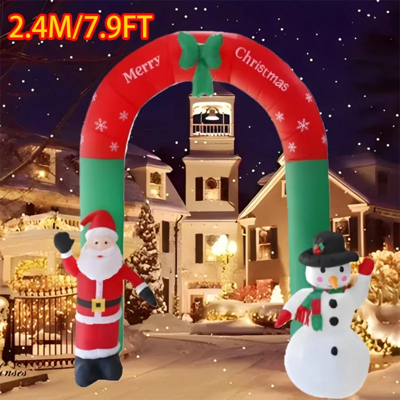 Inflatable Toy Santa Sonwman Archway Christmas Inflatable Model Luminous Inflatable Model Christmas Atmosphere Decoration Model
Inflatable Toy Santa Sonwman Archway Christmas Inflatable Model Luminous Inflatable Model Christmas Atmosphere Decoration Model