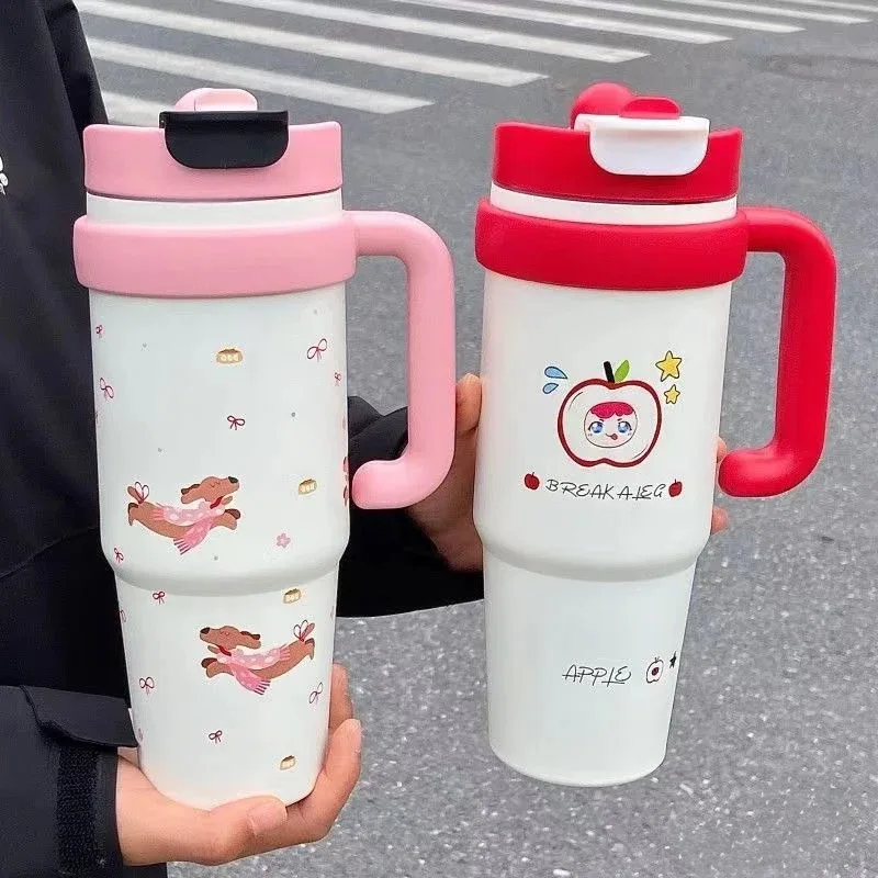 New large capacity ice bula cup 316 stainless steel straw cup Big MAC double drink handle cup thermal insulation cold water cup
New large capacity ice bula cup 316 stainless steel straw cup Big MAC double drink handle cup thermal insulation cold water cup