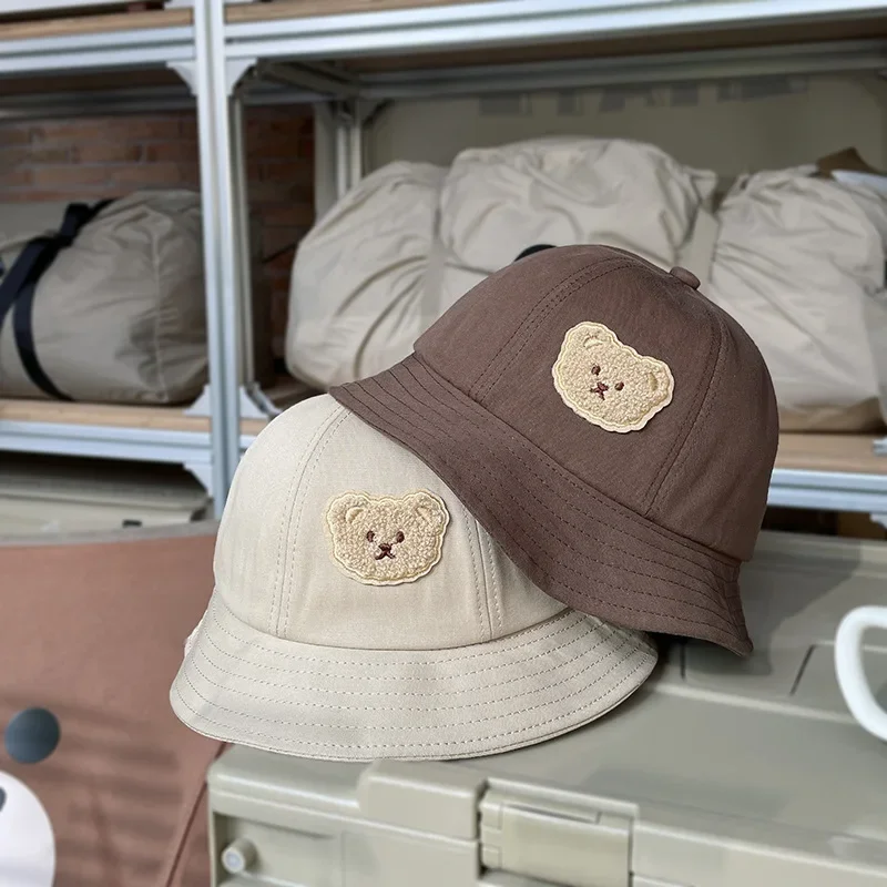 Kids Bucket Hat Fashion Cartoon Bear Fishmen Hat for Toddler Boy Girl Spring Autumn Outdoor Children Hat Baby Photography Props
Kids Bucket Hat Fashion Cartoon Bear Fishmen Hat for Toddler Boy Girl Spring Autumn Outdoor Children Hat Baby Photography Props