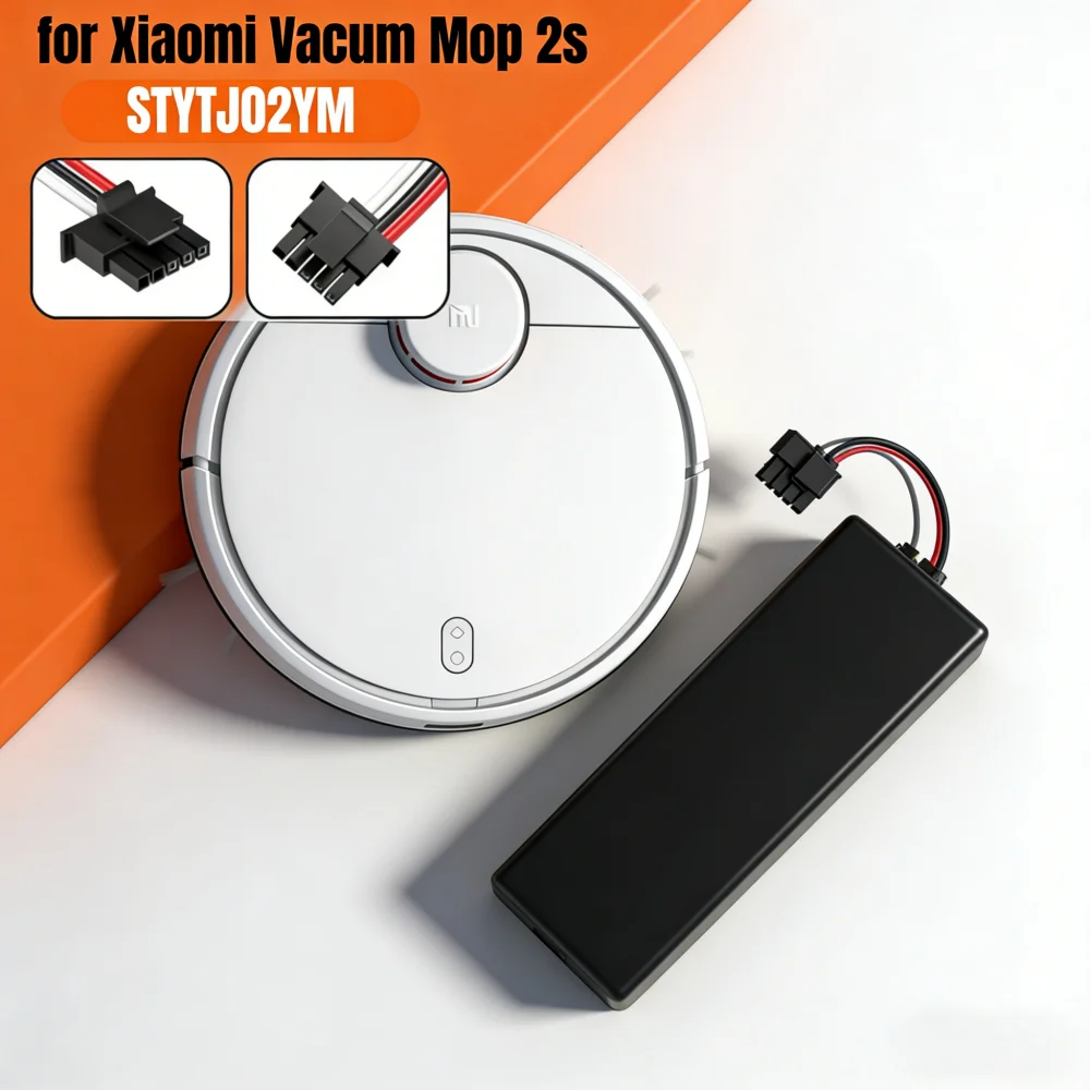 Аккумулятор STYTJ02YM 14.4V 3500mAh для робота-пылесоса Xiaomi Mijia LDS Mi Robot Vacuum-Mop Conga 3290 3390
Аккумулятор STYTJ02YM 14.4V 3500mAh для робота-пылесоса Xiaomi Mijia LDS Mi Robot Vacuum-Mop Conga 3290 3390