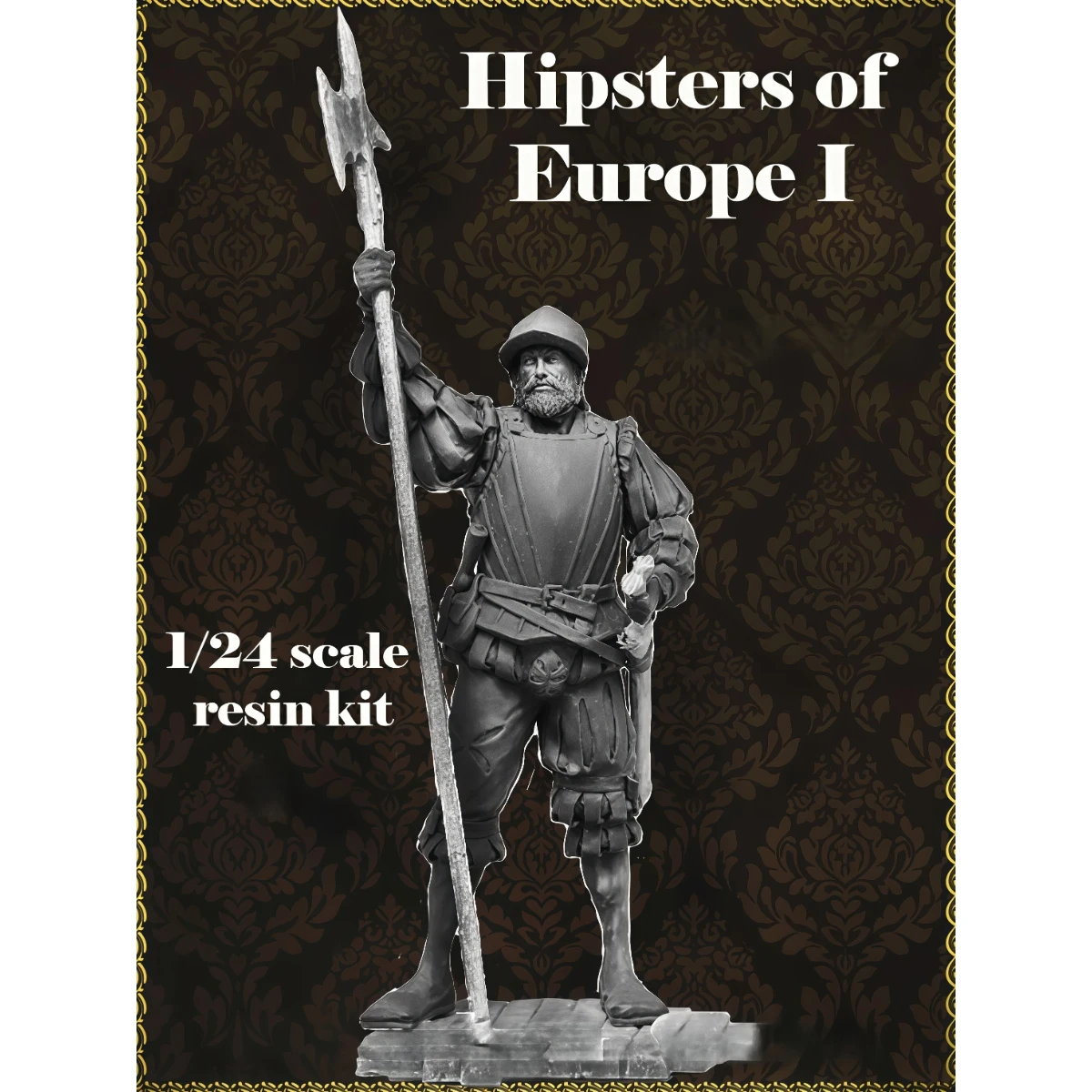 75MM Resin Unpainted Model Kit, European Hipster Unfinished and Unpainted GK,1776R
75MM Resin Unpainted Model Kit, European Hipster Unfinished and Unpainted GK,1776R
