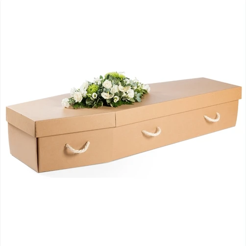 Manufacture Direct Supply for Simple Green Funeral Eco-friendly Sustainable Economy Cardboard Coffin
Manufacture Direct Supply for Simple Green Funeral Eco-friendly Sustainable Economy Cardboard Coffin