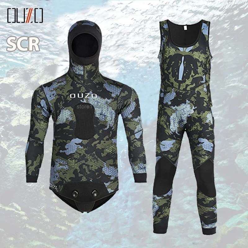 3mm Neoprene Wetsuits Jacket Pants Camo Diving Suits Scuba Snorkeling Surfing Water Sports Keep Warm Long Sleeve Diving Clothing
3mm Neoprene Wetsuits Jacket Pants Camo Diving Suits Scuba Snorkeling Surfing Water Sports Keep Warm Long Sleeve Diving Clothing