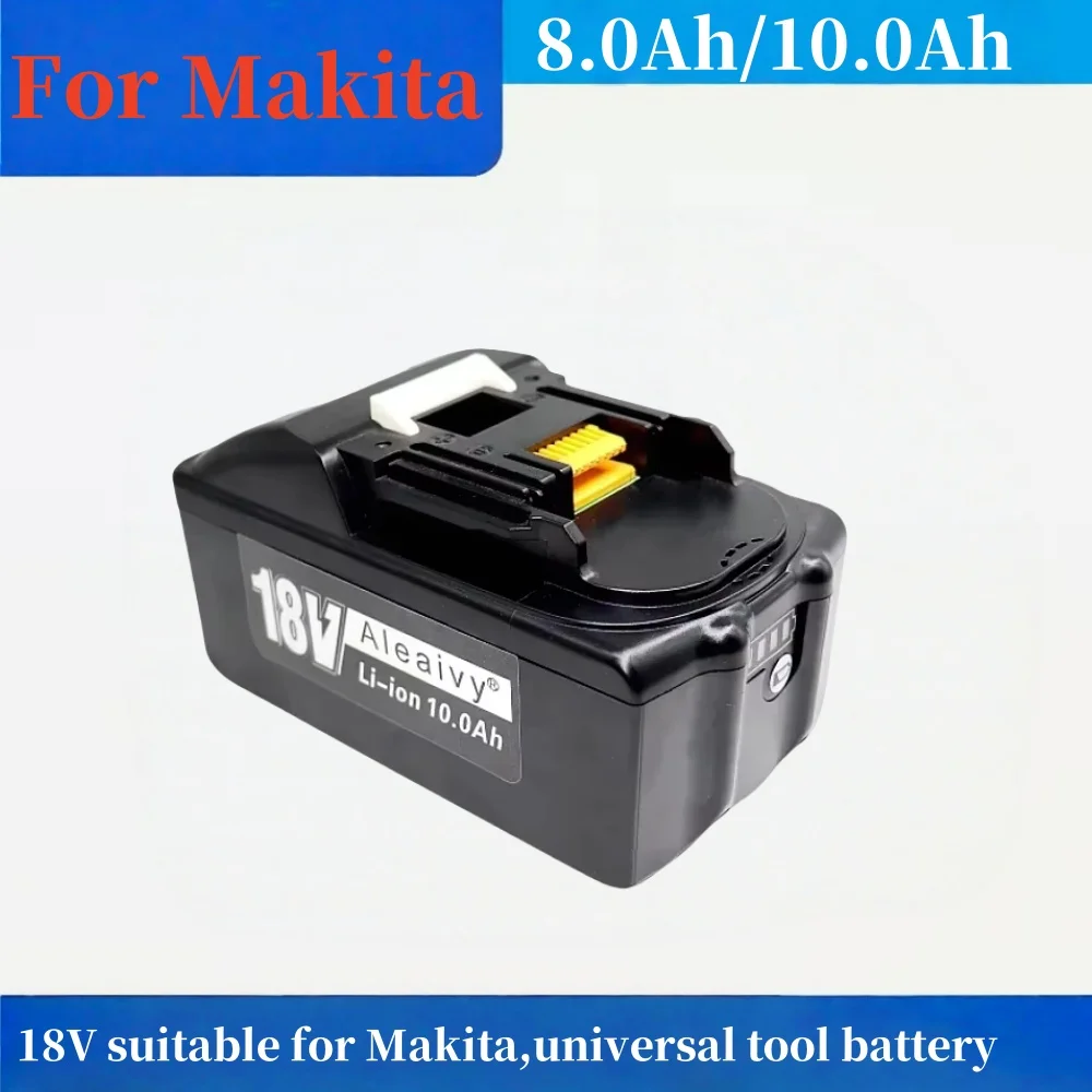 ALEAIVY for Makita 18V 21700 Replacement Battery 10.0Ah 8.0Ah BL1850 BL1840 18Volt Cordless Power Tools Batteries with charger
ALEAIVY for Makita 18V 21700 Replacement Battery 10.0Ah 8.0Ah BL1850 BL1840 18Volt Cordless Power Tools Batteries with charger