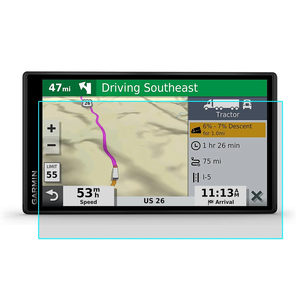 2PCS PET protector film For Garmin Dezl OTR500, 5.5-inch GPS Truck Navigator CAR GPS Navigation Protective Screen
2PCS PET protector film For Garmin Dezl OTR500, 5.5-inch GPS Truck Navigator CAR GPS Navigation Protective Screen