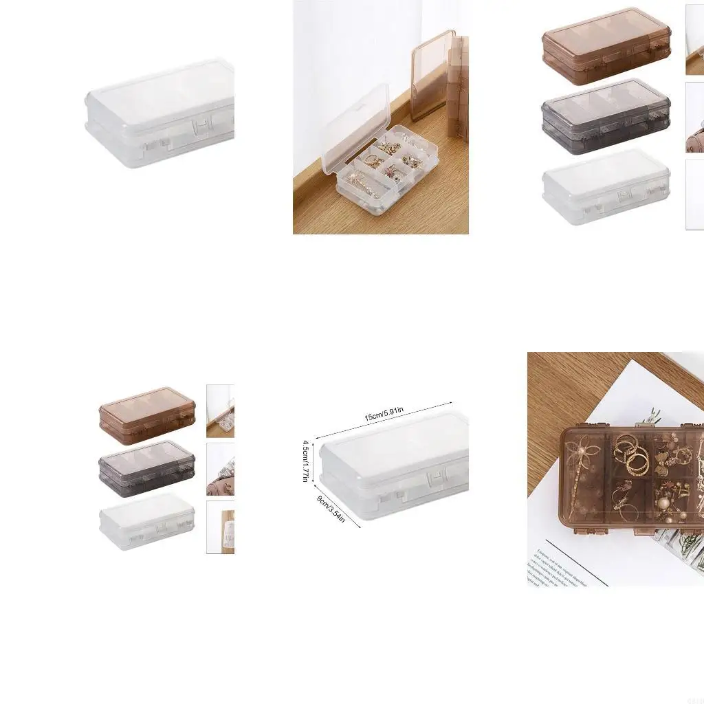 Double Layer Jewelry Case Plastic Storage Container for Necklaces Earrings Rings
Double Layer Jewelry Case Plastic Storage Container for Necklaces Earrings Rings