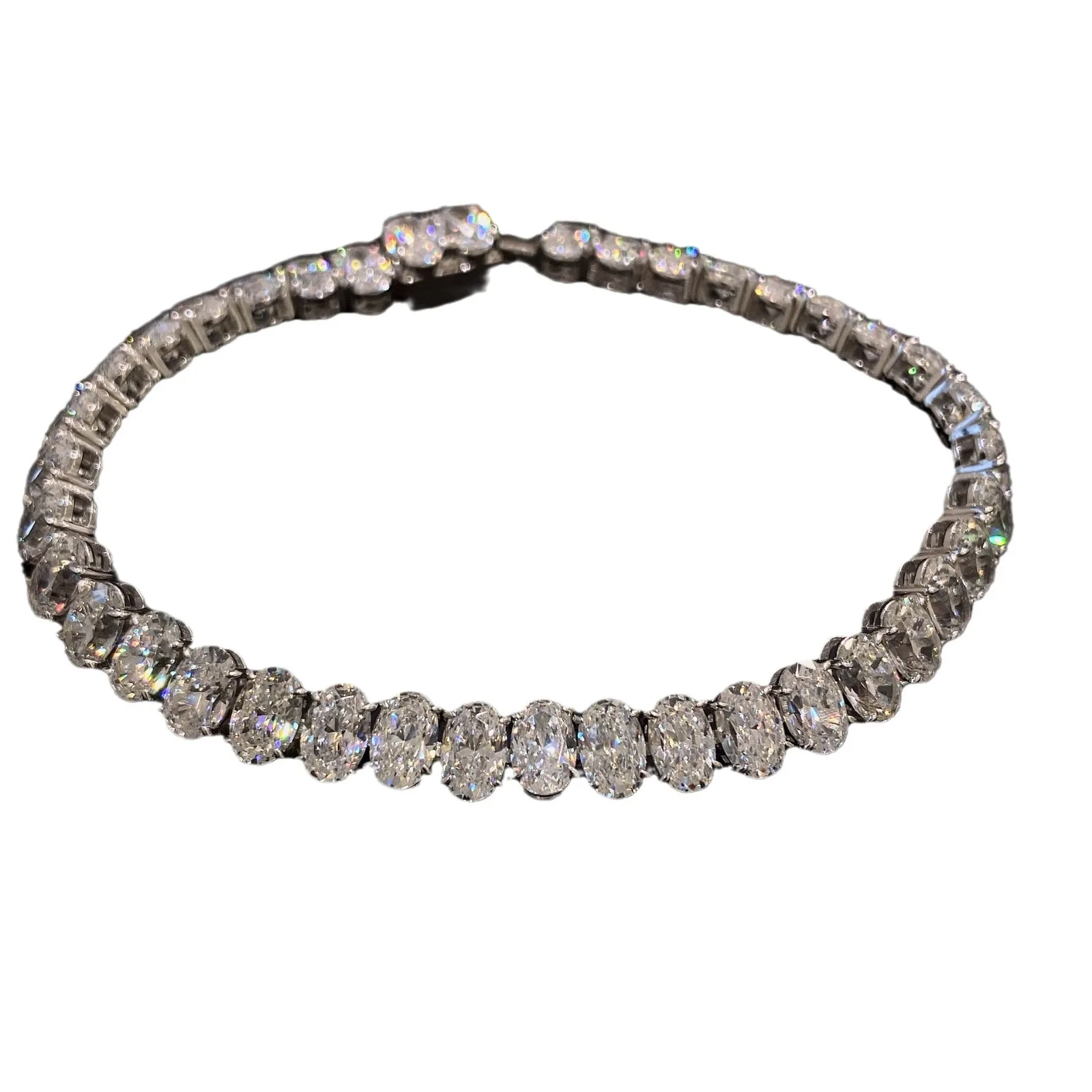 ZOCA 925 Sterling Silver Oval Zircon Tennis Bracelet for Women Jewelry Rhodium Plated 5A CZ Link Chain Bracelet Fine Jewelry
ZOCA 925 Sterling Silver Oval Zircon Tennis Bracelet for Women Jewelry Rhodium Plated 5A CZ Link Chain Bracelet Fine Jewelry