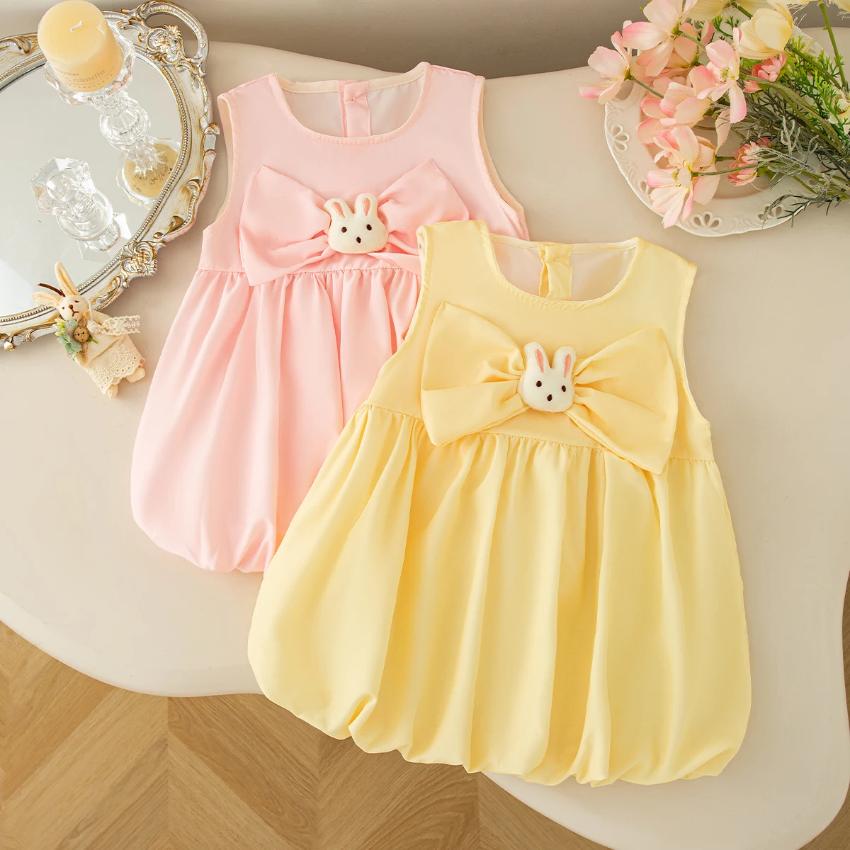 Cute Baby Girl Dress Summer Sweet Bow Baby Girl Sleeveless Princess Dress Birthday Party Children'S Clothing 6 Months -3 Years
Cute Baby Girl Dress Summer Sweet Bow Baby Girl Sleeveless Princess Dress Birthday Party Children'S Clothing 6 Months -3 Years