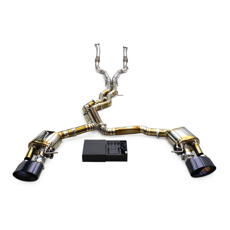 YD Titanium Exhaust Pipe For AUDI RS6/RS7 C8 4.0T 2019-2024 Titanium Muffler Exhaust Pipe With Valvetronic Muffler System
YD Titanium Exhaust Pipe For AUDI RS6/RS7 C8 4.0T 2019-2024 Titanium Muffler Exhaust Pipe With Valvetronic Muffler System
