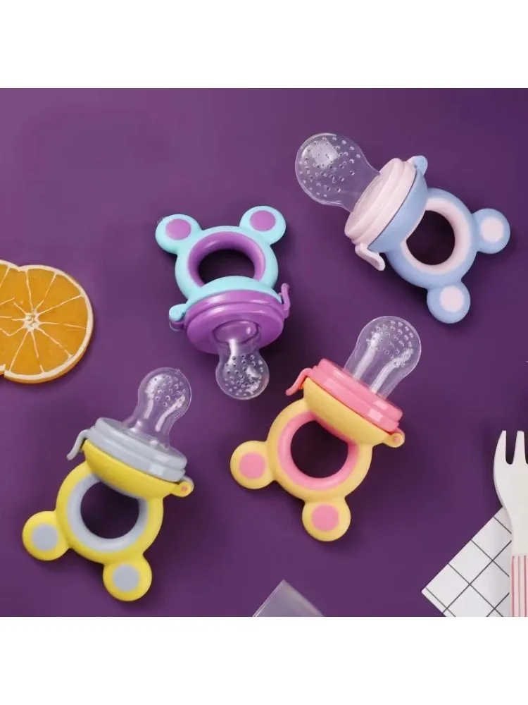 Baby Silicone Bite Bag Food Grade Silicone Teething Toys Teething Baby Complementary Food Grinder
Baby Silicone Bite Bag Food Grade Silicone Teething Toys Teething Baby Complementary Food Grinder