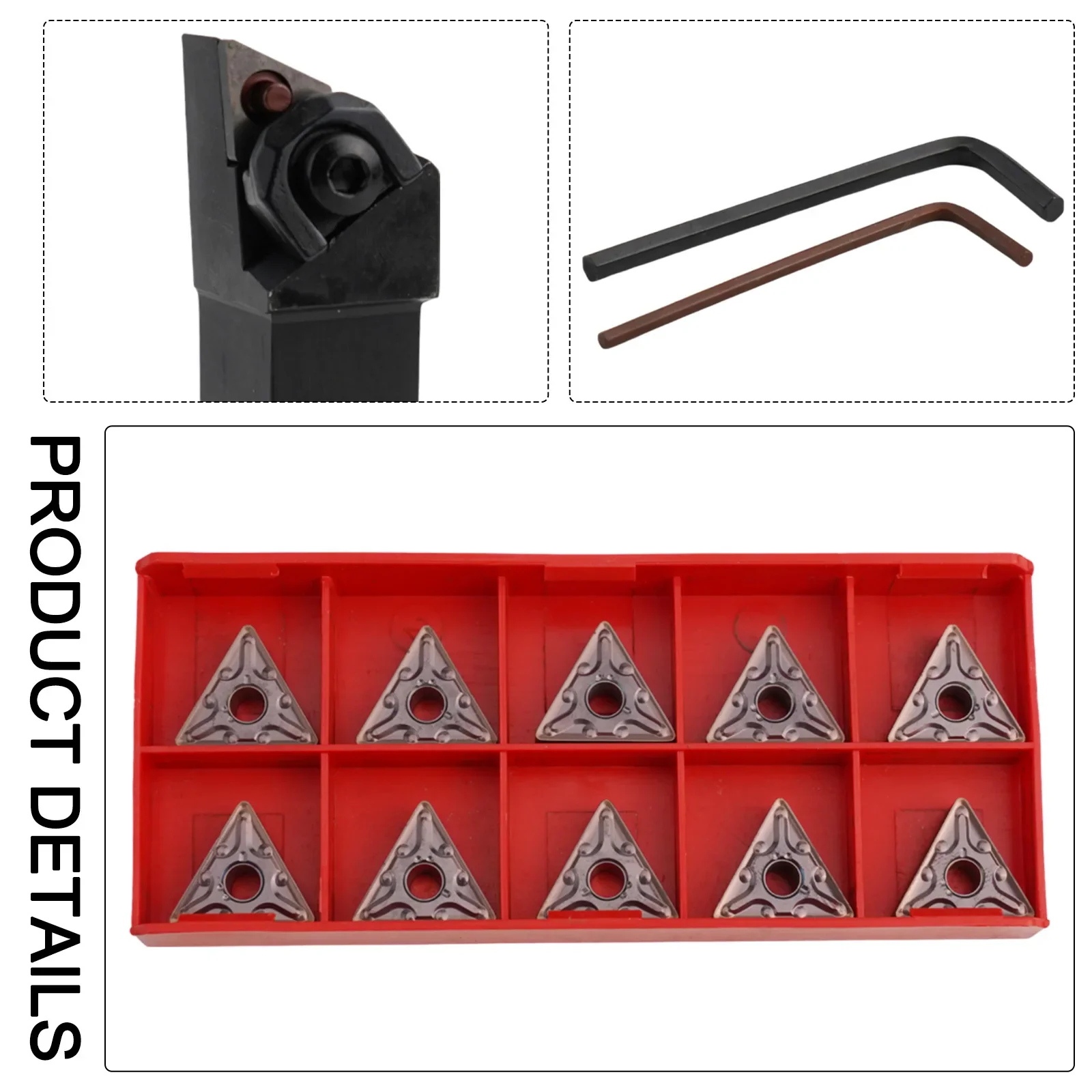 WTJNR2020K16 Lathe Turning Tool Holder + TNMG332 Insert High Performance In A Variety Of Machining Environments
WTJNR2020K16 Lathe Turning Tool Holder + TNMG332 Insert High Performance In A Variety Of Machining Environments