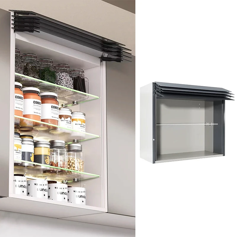 Display Small Automatic Storage Motorized Cabinet Lift up System for Kitchen Glass Rolling Door Furniture Smart Electric Shutter
Display Small Automatic Storage Motorized Cabinet Lift up System for Kitchen Glass Rolling Door Furniture Smart Electric Shutter