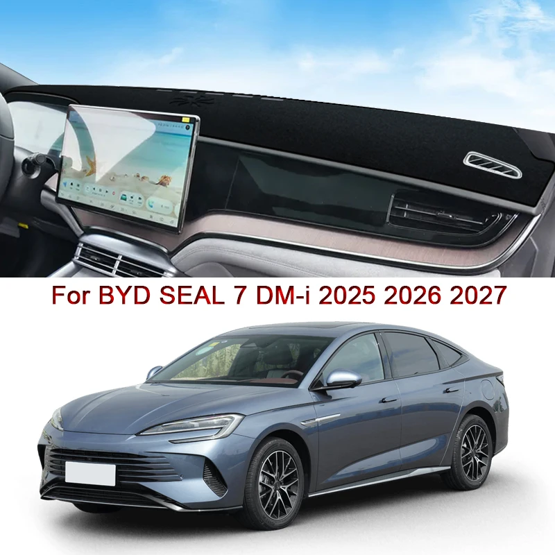 Стайлинг автомобиля для BYD SEAL 7 DM-i 2025 2026 2027, коврик для приборной панели автомобиля, защитный внутренний коврик для защиты от накладок, чехол для подушки, автоаксессуар 
Стайлинг автомобиля для BYD SEAL 7 DM-i 2025 2026 2027, коврик для приборной панели автомобиля, защитный внутренний коврик для защиты от накладок, чехол для подушки, автоаксессуар