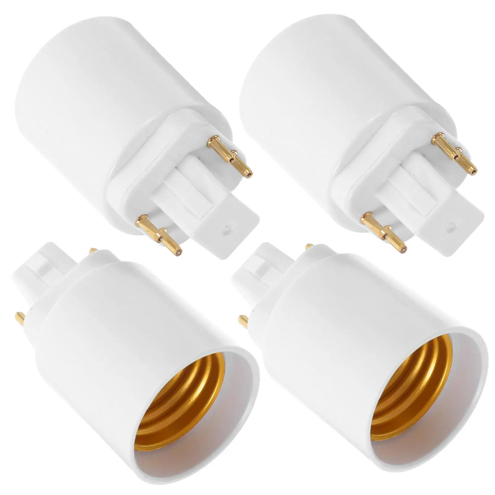 4pcs Lamp Head Converter to E27 Adapter Short Design Overheat Protection Compact Bulb Holder Light Socket Plug Adapter
4pcs Lamp Head Converter to E27 Adapter Short Design Overheat Protection Compact Bulb Holder Light Socket Plug Adapter